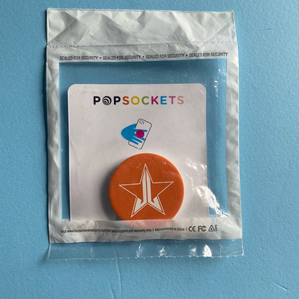 Jeffree Star Orange Pop Socket